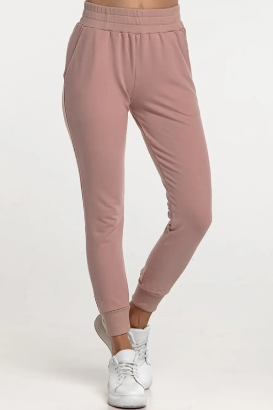 Spodnie dresowe damskie Glory/ Blush - Dolce Sonno