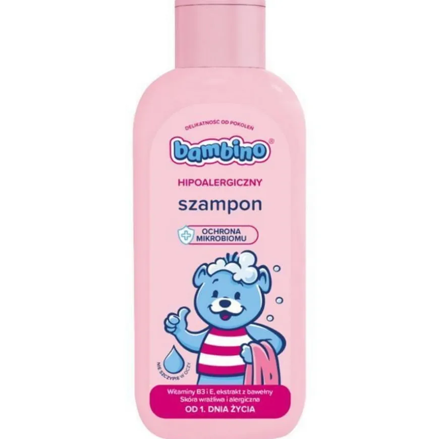 Szampon hipoalergiczny od pierwszego dnia życia 400 ml Bambino