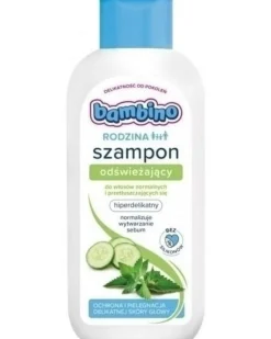 Szampon odświeżający dla całej rodziny 400 ml Bambino