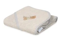 Szare okrycie kąpielowe frotte 100x100 | Maxi - BabyMatex