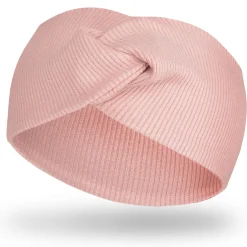 Szeroka opaska przeplatana dla dzieci i niemowląt Kalinka/Blush  - Dolce Sonno