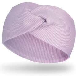 Szeroka opaska przeplatana dla dzieci i niemowląt Kalinka/Lilac-  Dolce Sonno