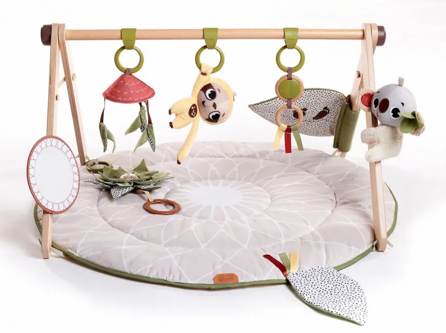 Tiny Love mata edukacyjna - Gimnastyka dla Bobasa ze stojakiem Boho Chic
