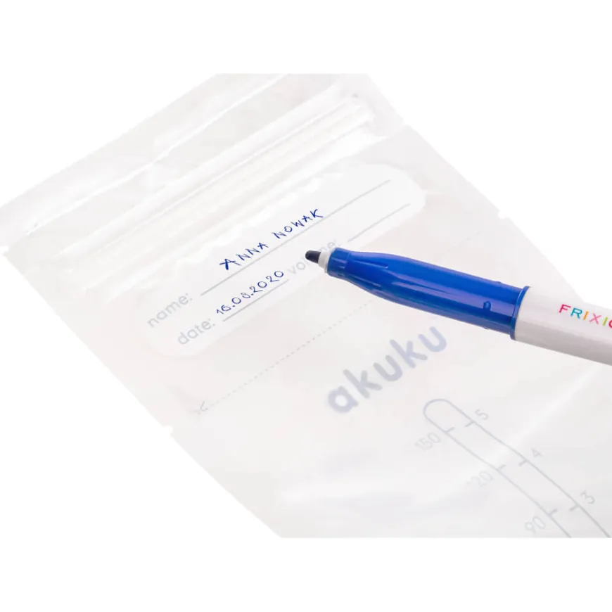 Torebki do przechowywania mleka/pokarmu 30szt. 150 ml Akuku