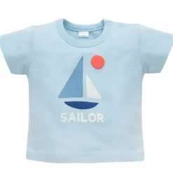 T-shirt dziecięcy Blue Statek - Sailor Pinokio