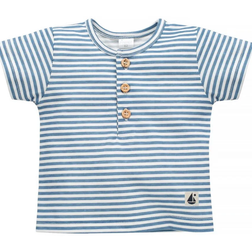 T-shirt dziecięcy Paski - Sailor Pinokio