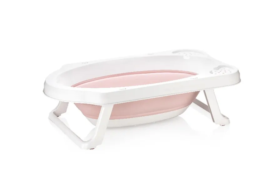 Wanienka składana dla niemowląt Maja Nordic Pink od Keeeper