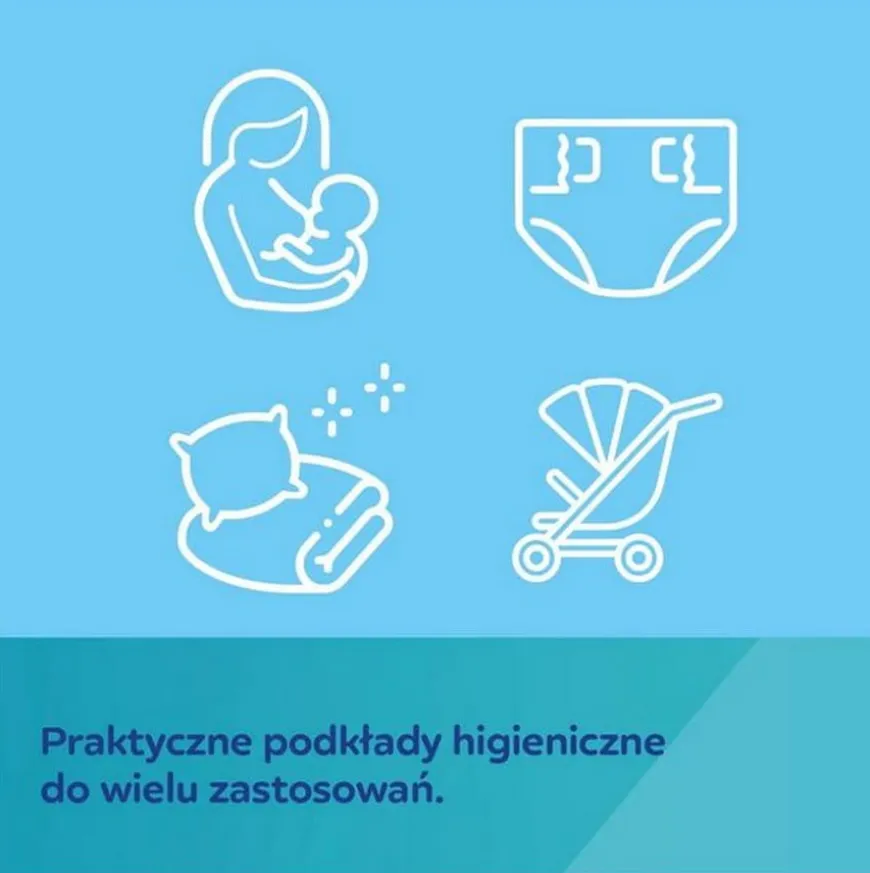 Wielofunkcyjne, jednorazowe podkłady higieniczne 10 szt. - Canpol Babies