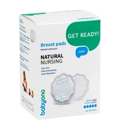 Wkładki laktacyjne Natural Nursing białe - 24szt | Babyono