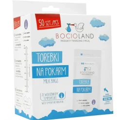 Woreczki do przechowywania pokarmu 200 ml Bocioland 50 szt