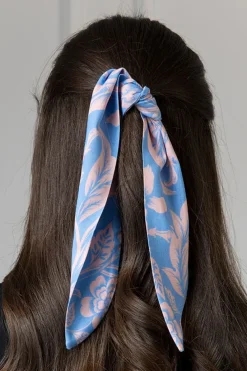 WUALAA Women - Apaszka Rustic Symphony Blue/ Apricot