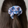 WUALAA Women - Gumka do włosów Rustic Symphony Blue/Apricot