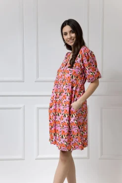 WUALAA Women - Sukienka damska Emily Floral Delight