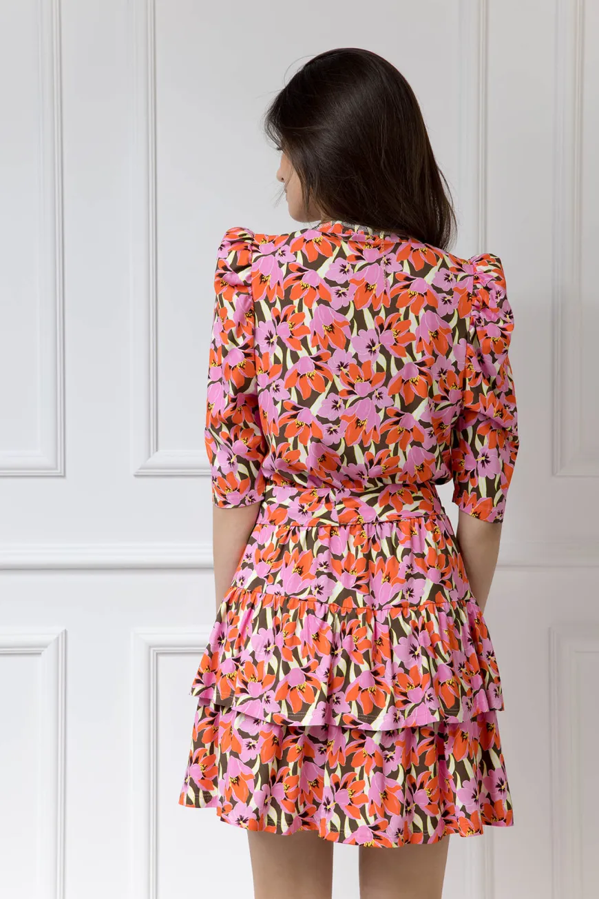 WUALAA Women - Sukienka damska HARPER Floral Delight