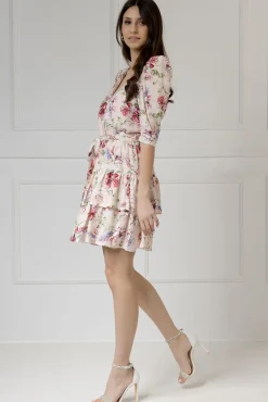 WUALAA Women - Sukienka damska HARPER Romantic Flowers