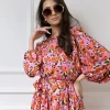 WUALAA Women - Sukienka damska INEZ Floral Delight