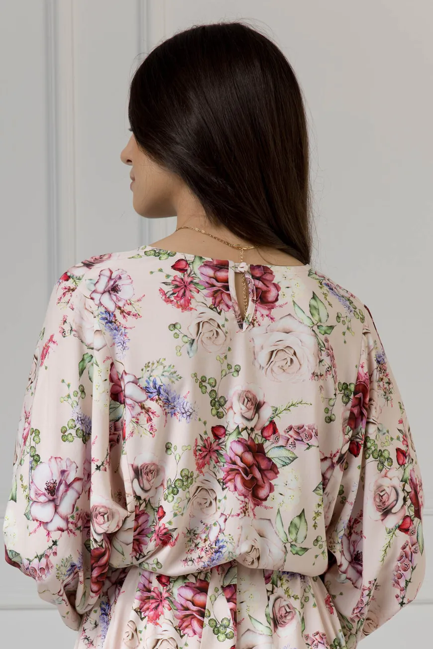 WUALAA Women - Sukienka damska INEZ Romantic Flowers