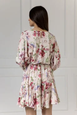 WUALAA Women - Sukienka damska INEZ Romantic Flowers