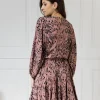 WUALAA Women - Sukienka damska INEZ Safari Dusty Pink
