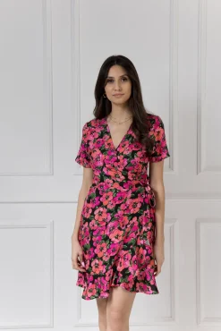 WUALAA Women - Sukienka damska JENNY Exotic Garden