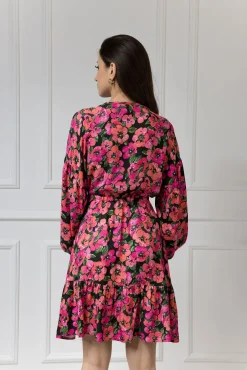 WUALAA Women - Sukienka damska Lisa Exotic Garden