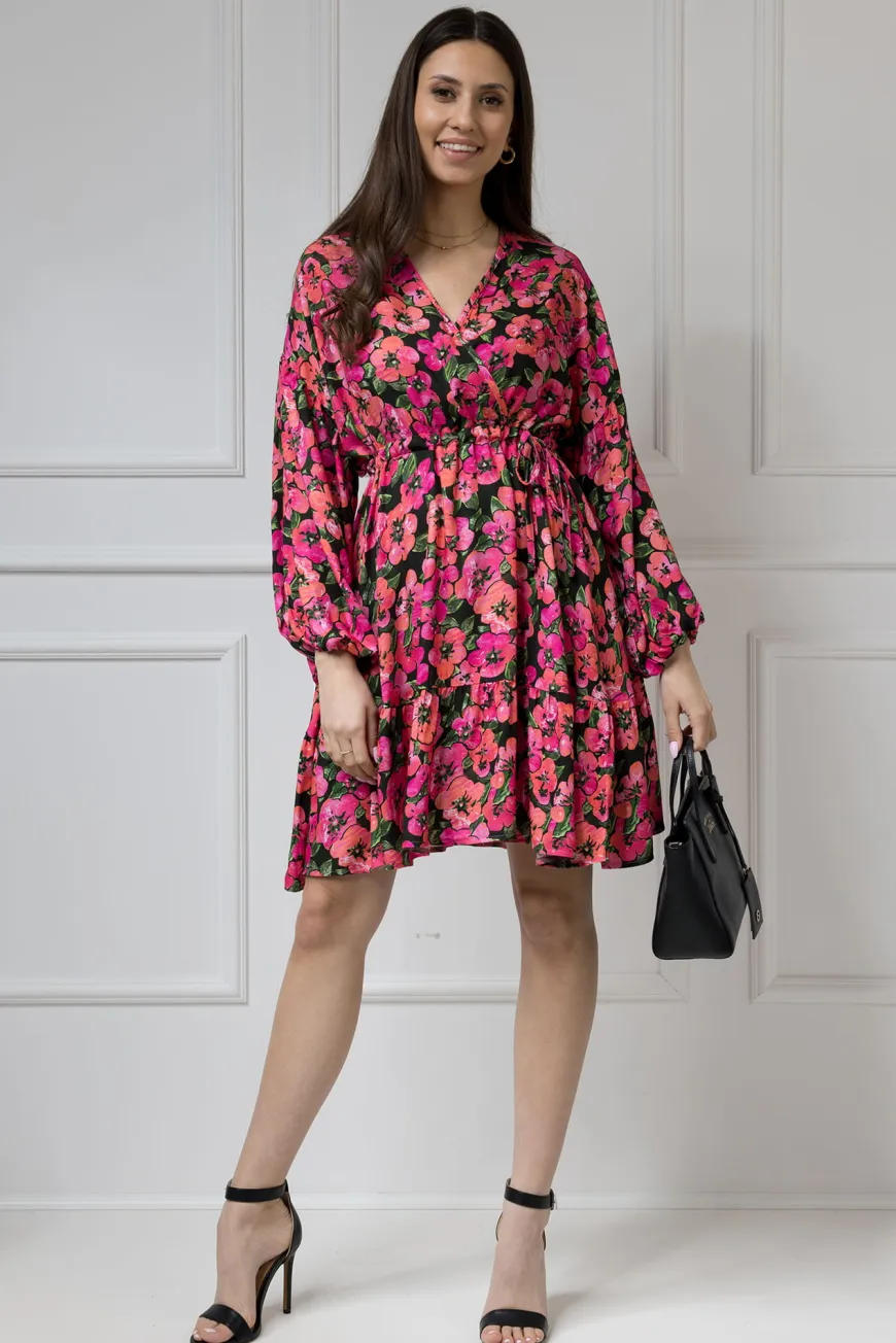 WUALAA Women - Sukienka damska Lisa Exotic Garden
