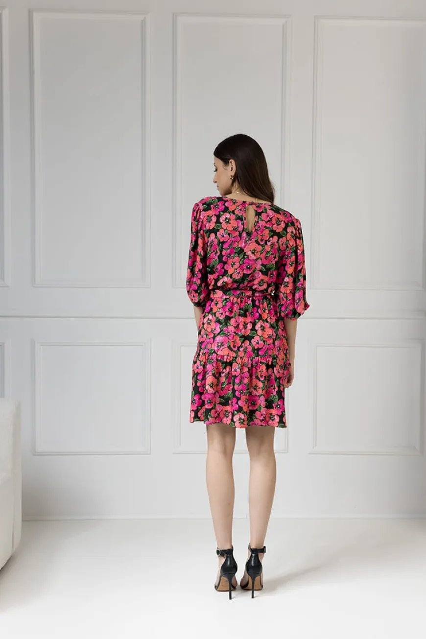WUALAA Women - Sukienka damska OLIVIA Exotic Garden
