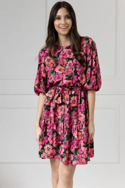 WUALAA Women - Sukienka damska OLIVIA Exotic Garden