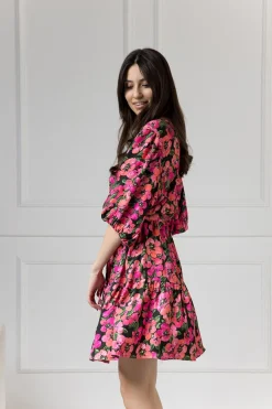 WUALAA Women - Sukienka damska OLIVIA Exotic Garden
