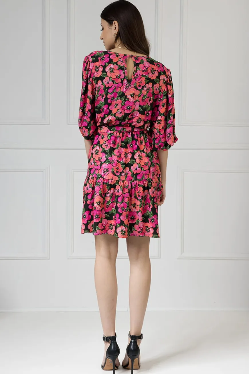WUALAA Women - Sukienka damska OLIVIA Exotic Garden