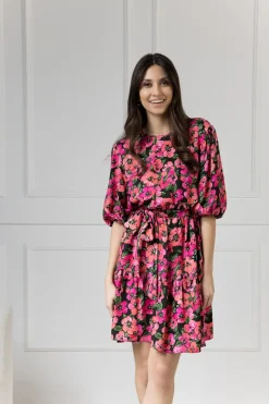 WUALAA Women - Sukienka damska OLIVIA Exotic Garden