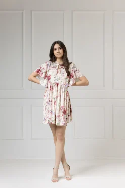 WUALAA Women - Sukienka damska SARA Romantic Flowers