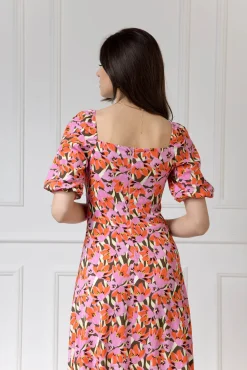WUALAA Women - Sukienka midi CHLOE Floral Delight