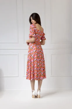 WUALAA Women - Sukienka midi CHLOE Floral Delight