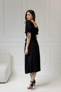 WUALAA Women - Sukienka midi KELLY Classic Black