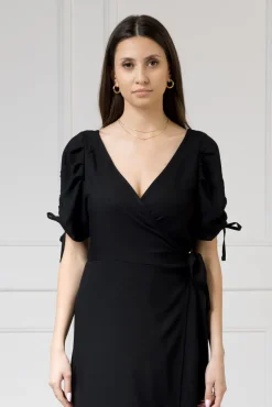 WUALAA Women - Sukienka midi KELLY Classic Black