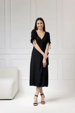 WUALAA Women - Sukienka midi KELLY Classic Black
