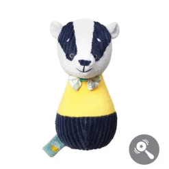 Zabawka edukacyjna - pluszowe kręgle BADGER EDMUND FRIENDS | Babyono