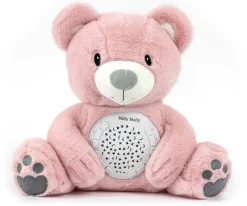 Zabawka pluszowa z projektorem Milly Bear Pink - Milly Mally