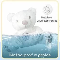 Zabawka pluszowa z projektorem Miś Polarny WOOPIE 58090