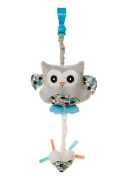 Zabawka poztytwka dla niemowląt Music Toy Owl | 4 Baby