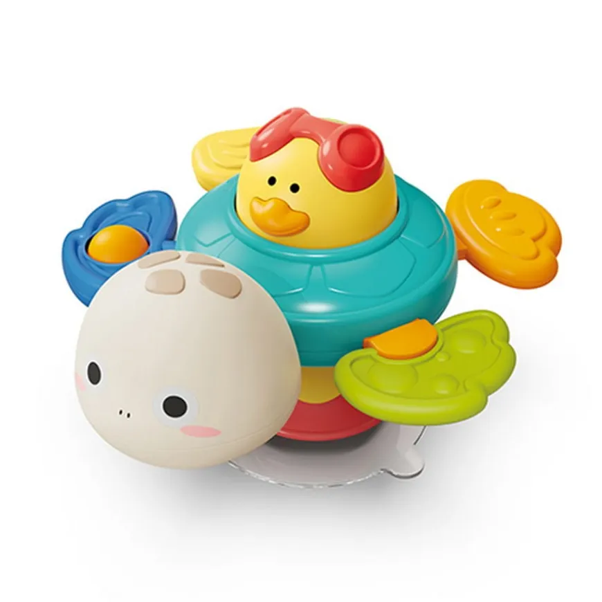 Zabawka sensoryczna z przyssawką TURTLE dla dzieci 6m+ BabyOno 1584