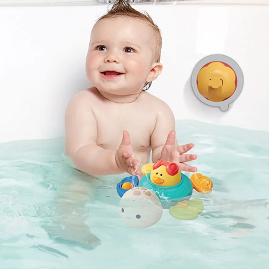 Zabawka sensoryczna z przyssawką TURTLE dla dzieci 6m+ BabyOno 1584