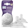 Zestaw Butelka responsywna natural 260ml Avent + smoczek responsywny 3m+ (2szt)