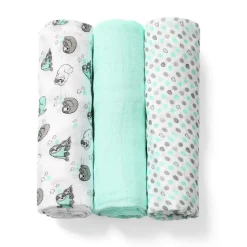 Zestaw pieluszek z włókien bambusa 3szt 70x70cm | Babyono 397/04