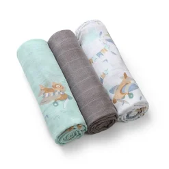 Zestaw pieluszek z włókien bambusa 3szt 70x70cm | Babyono 397/10