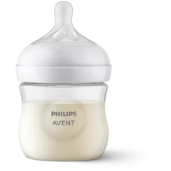 Zestaw startowy 4szt butelek Responsywnych Natural + szczotka i smoczek 0-6m | Avent