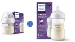 Zestaw 2szt butelek Responsywnych Natural 125ml i 260ml | Avent
